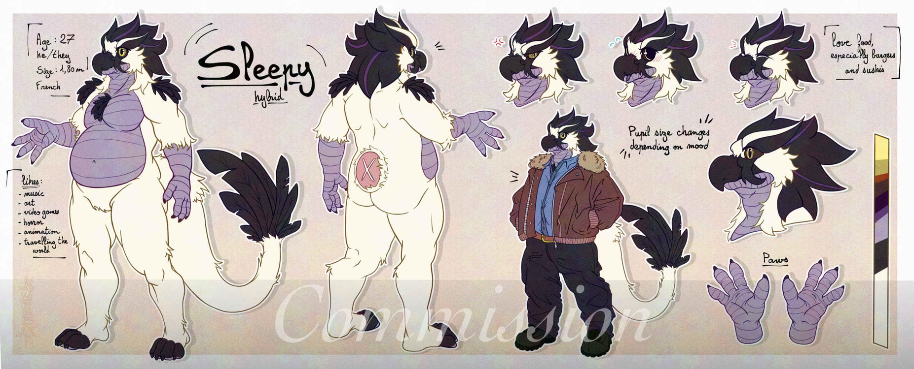 Refsheet for Sleepy Refsheet for Sleepy