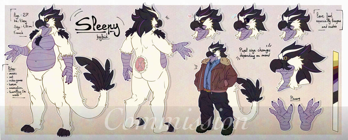 Refsheet for Sleepy Refsheet for Sleepy